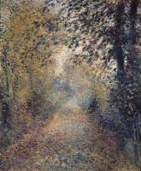 Pierre Auguste Renoir In the Woods